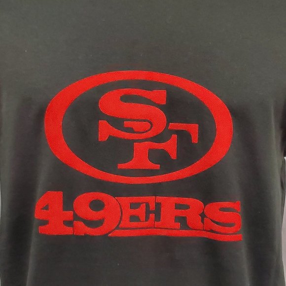 San Francisco 49ers Vinyl Super Flock Logo - Picture 1 of 3